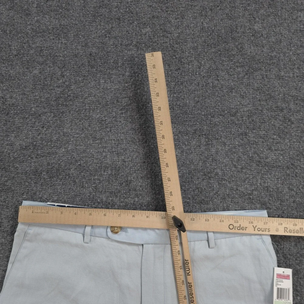 Vineyard Vines Pants Mens 34x30 Blue Clubhouse Linen Silk Dress Pants NEW Summer